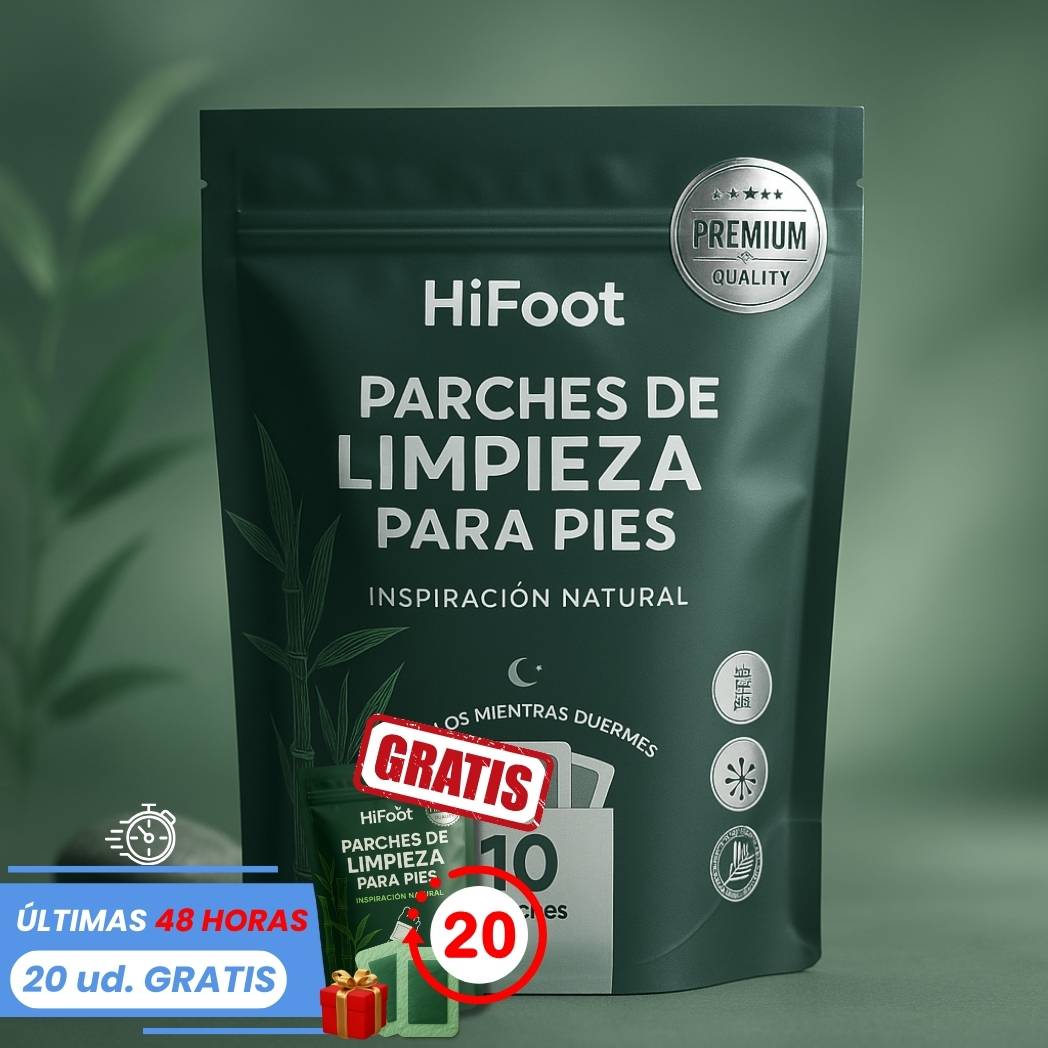 Limpia tu Cuerpo y Suma Vitalidad - HiFoot Detox™