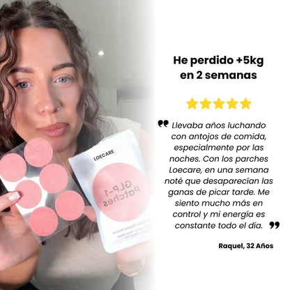 Tu Cuerpo, Tus Reglas | GLP-1 Loecare™ (30 Parches)