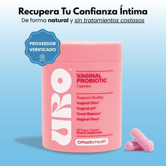 Confianza Íntima en 7 Días - Uro+ Probiótico 60 ud.