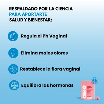 Confianza Íntima en 7 Días - Uro+ Probiótico 60 ud.